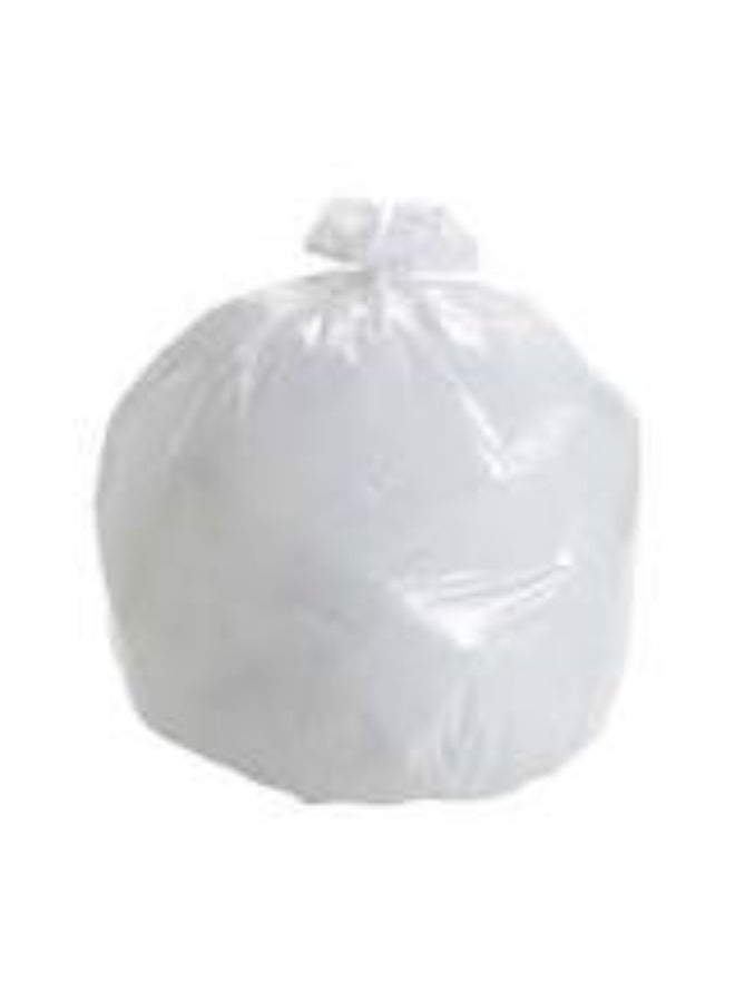 Home Disposable Garbage Bags White 46x52 cm 150 Bags - Image 4